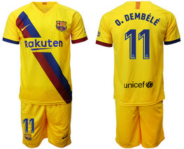2019-20 Barcelona 11 O. DEMBELE Away Soccer Jersey 2019-20 Barcelona 11 O. DEMBELE Away Soccer Jersey