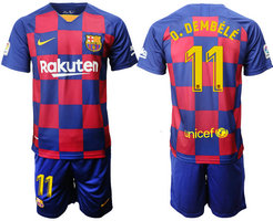 2019-20 Barcelona 11 O. DEMBELE Home Soccer Jersey 2019-20 Barcelona 11 O. DEMBELE Home Soccer Jersey