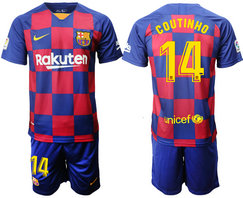 2019-20 Barcelona 14 COUTINHO Home Soccer Jersey 2019-20 Barcelona 14 COUTINHO Home Soccer Jersey