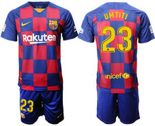 2019-20 Barcelona 22 UMTITI Home Soccer Jersey 2019-20 Barcelona 22 UMTITI Home Soccer Jersey