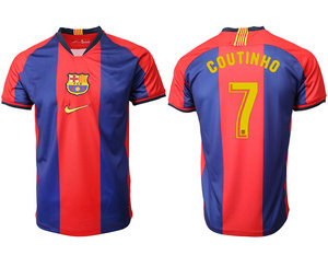 2019-20 Barcelona 7 COUTINHO Home Thailand Soccer Jersey 2019-20 Barcelona 7 COUTINHO Home Thailand Soccer Jersey