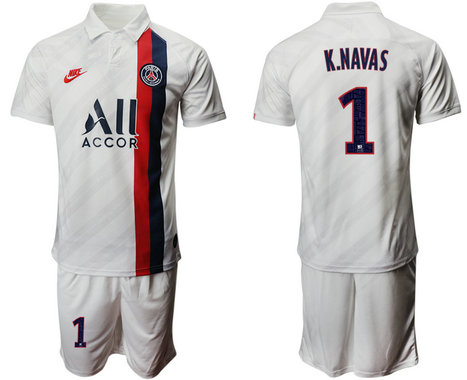 2019-20 Paris Saint-Germain 1 K.NAVAS Third Away Soccer Jersey 2019-20 Paris Saint-Germain 1 K.NAVAS Third Away Soccer Jersey