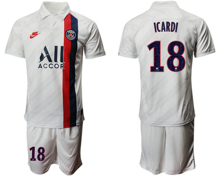 2019-20 Paris Saint-Germain 18 ICARDI Third Away Soccer Jersey 2019-20 Paris Saint-Germain 18 ICARDI Third Away Soccer Jersey