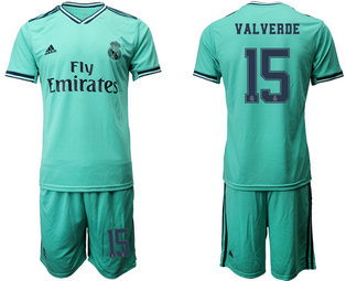 2019-20 Real Madrid 15 VALVERDE Third Away Soccer Jersey 2019-20 Real Madrid 15 VALVERDE Third Away Soccer Jersey