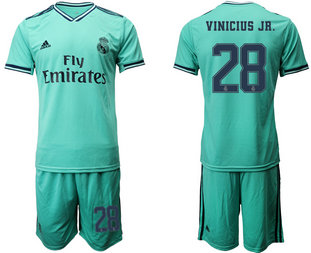 2019-20 Real Madrid 28 VINICIUS JR. Third Away Soccer Jersey 2019-20 Real Madrid 28 VINICIUS JR. Third Away Soccer Jersey