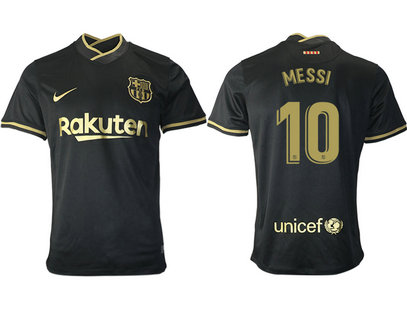 2020-21 Barcelona 10 MESSI Away Thailand Soccer Jersey 2020-21 Barcelona 10 MESSI Away Thailand Soccer Jersey