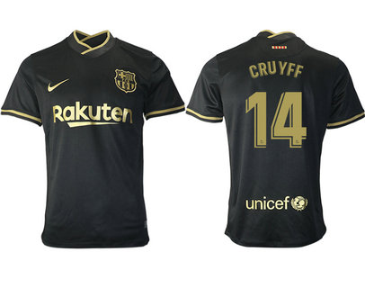 2020-21 Barcelona 14 CRUYFF Away Thailand Soccer Jersey