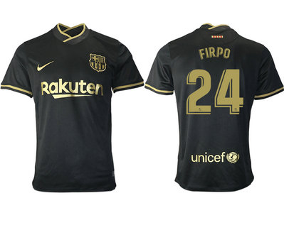 2020-21 Barcelona 24 FIRPO Away Thailand Soccer Jersey