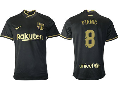 2020-21 Barcelona 8 PJANIC Away Thailand Soccer Jersey 2020-21 Barcelona 8 PJANIC Away Thailand Soccer Jersey