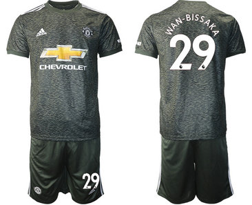 2020-21 Manchester United 29 WAN BISSAKA Away Soccer Jersey 2020-21 Manchester United 29 WAN BISSAKA Away Soccer Jersey