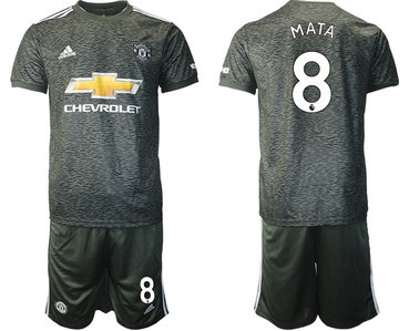 2020-21 Manchester United 8 MATA Away Soccer Jersey 2020-21 Manchester United 8 MATA Away Soccer Jersey