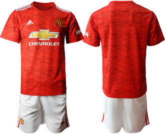 2020-21 Manchester United Home Soccer Jersey 2020-21 Manchester United Home Soccer Jersey