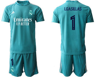 2020-21 Real Madrid 1 I.CASILLAS Blue Goalkeeper Soccer Jersey 2020-21 Real Madrid 1 I.CASILLAS Blue Goalkeeper Soccer Jersey
