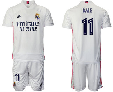 2020-21 Real Madrid 11 BALE Home Soccer Jersey 2020-21 Real Madrid 11 BALE Home Soccer Jersey