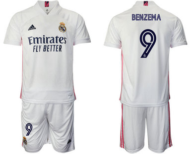 2020-21 Real Madrid 9 BENZEMA Home Soccer Jersey 2020-21 Real Madrid 9 BENZEMA Home Soccer Jersey