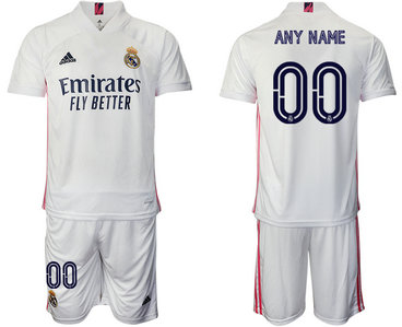 2020-21 Real Madrid Customized Home Soccer Jersey 2020-21 Real Madrid Customized Home Soccer Jersey