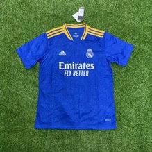2021-22 LA LIGA Real Madrid Blue Soccer Away Men Jersey