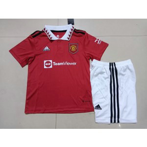 2022-23 Manchester United Home Kids Kits 2022-23 Manchester United Home Kids Kits