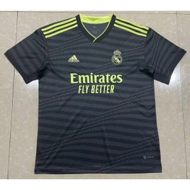 2022-23 Real Madrid Away Black Soccer Men Jersey 2022-23 Real Madrid Away Black Soccer Men Jersey