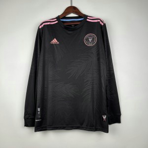 2023_24 Inter Miami Away Long Sleeve Soccer Men Jersey 2023_24 Inter Miami Away Long Sleeve Soccer Men Jersey
