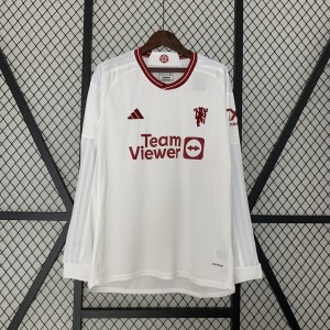 23-24 Long sleeve Manchester United third away S-3XL 23-24 Long sleeve Manchester United third away S-3XL