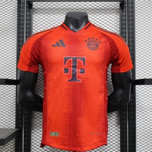 24-25 Player Version Slim Fit(Run Smaller) Bayern Munich Home Jersey S-XXL 24-25 Player Version Slim Fit(Run Smaller) Bayern Munich Home Jersey S-XXL