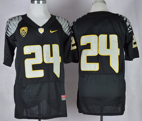 Oregon Ducks #24 Thomas Tyner 2013 Black Elite Jersey Oregon Ducks #24 Thomas Tyner 2013 Black Elite Jersey
