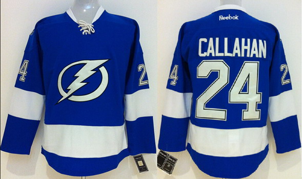 Tampa Bay Lightning #24 Ryan Callahan New Blue Jersey Tampa Bay Lightning #24 Ryan Callahan New Blue Jersey