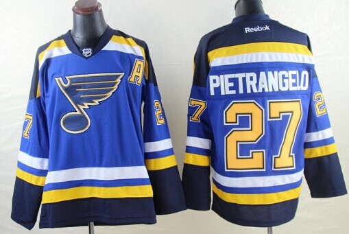 St. Louis Blues #27 Alex Pietrangelo 2014 Blue Jersey St. Louis Blues #27 Alex Pietrangelo 2014 Blue Jersey