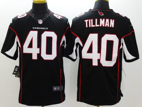 Nike Arizona Cardinals #40 Pat Tillman Black Limited Jersey Nike Arizona Cardinals #40 Pat Tillman Black Limited Jersey