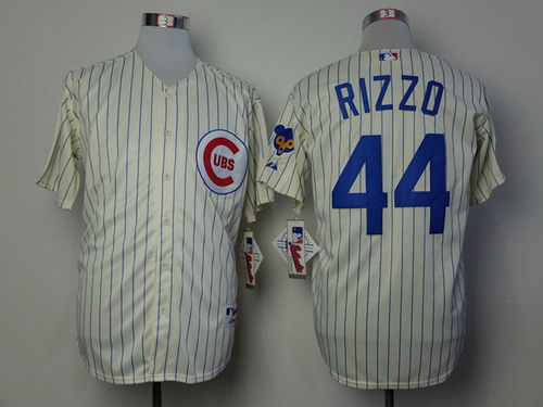 Chicago Cubs #44 Anthony Rizzo 1969 Cream Jersey Chicago Cubs #44 Anthony Rizzo 1969 Cream Jersey