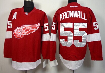 Detroit Red Wings #55 Niklas Kronwall Red Jersey Detroit Red Wings #55 Niklas Kronwall Red Jersey