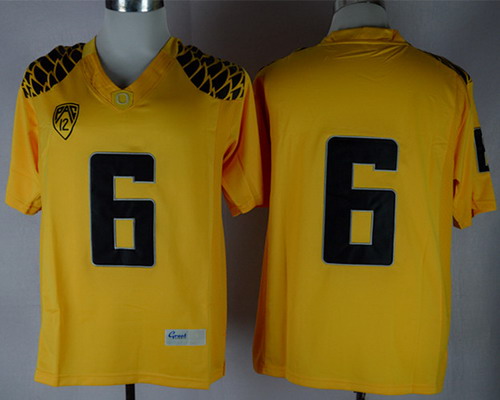 Oregon Ducks #6 Charles Nelson 2013 Yellow Limited Jersey Oregon Ducks #6 Charles Nelson 2013 Yellow Limited Jersey