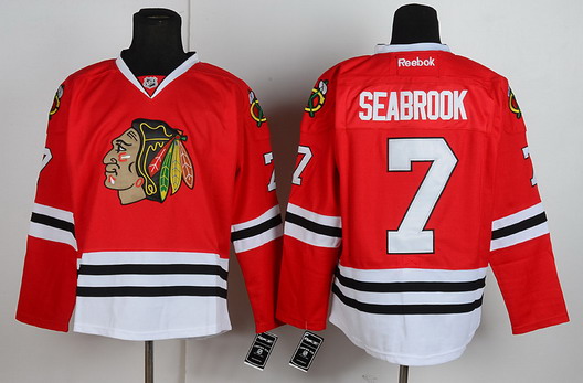 Chicago Blackhawks #7 Brent Seabrook Red Jersey Chicago Blackhawks #7 Brent Seabrook Red Jersey