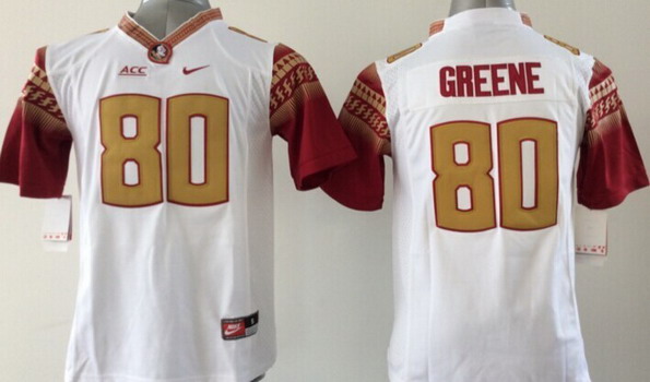 Florida State Seminoles #80 Rashad Greene 2014 White Limited Kids Jersey Florida State Seminoles #80 Rashad Greene 2014 White Limited Kids Jersey