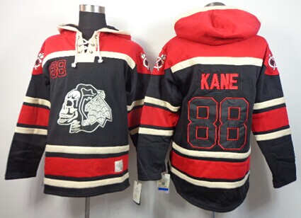 Old Time Hockey Chicago Blackhawks #88 Patrick Kane Black Ice Skulls Hoodie Old Time Hockey Chicago Blackhawks #88 Patrick Kane Black Ice Skulls Hoodie
