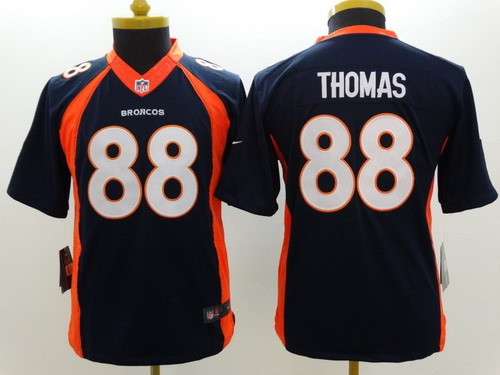 Nike Denver Broncos #88 Demaryius Thomas 2013 Blue Limited Kids Jersey Nike Denver Broncos #88 Demaryius Thomas 2013 Blue Limited Kids Jersey