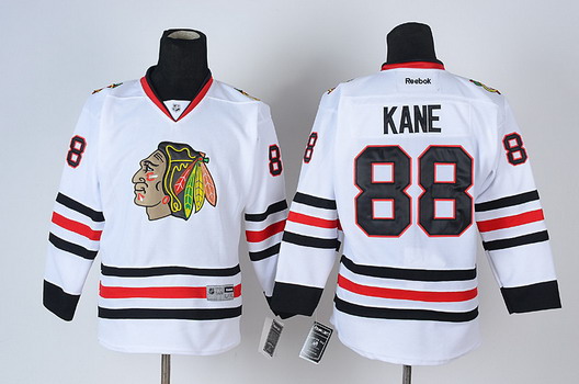 Chicago Blackhawks #88 Patrick Kane White Kids Jersey Chicago Blackhawks #88 Patrick Kane White Kids Jersey