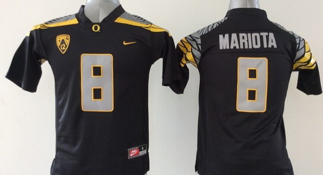 Oregon Duck #8 Marcus Mariota 2014 Black Limited Jersey Oregon Duck #8 Marcus Mariota 2014 Black Limited Jersey
