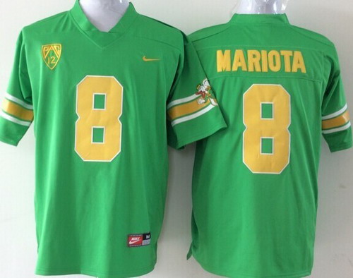 Oregon Ducks #8 Marcus Mariota 1994 Green Throwback 20TH Jersey Oregon Ducks #8 Marcus Mariota 1994 Green Throwback 20TH Jersey