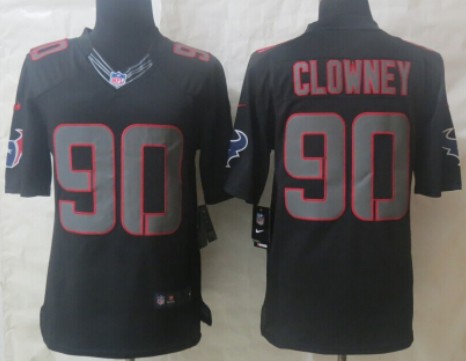 Nike Houston Texans #90 Jadeveon Clowney Black Impact Limited Jersey Nike Houston Texans #90 Jadeveon Clowney Black Impact Limited Jersey