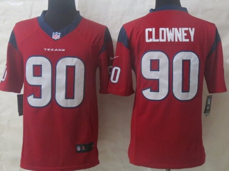 Nike Houston Texans #90 Jadeveon Clowney Red Limited Jersey Nike Houston Texans #90 Jadeveon Clowney Red Limited Jersey