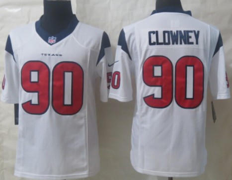 Nike Houston Texans #90 Jadeveon Clowney White Limited Jersey Nike Houston Texans #90 Jadeveon Clowney White Limited Jersey
