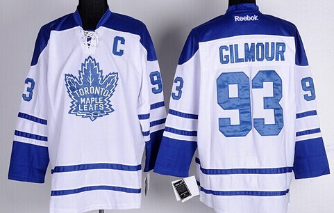 Toronto Maple Leafs #93 Doug Gilmour White Third Jersey Toronto Maple Leafs #93 Doug Gilmour White Third Jersey