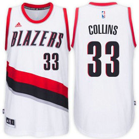 Adidas Blazers 33 Zach Collins Home White 2017 NBA Draft Men Jersey Adidas Blazers 33 Zach Collins Home White 2017 NBA Draft Men Jersey