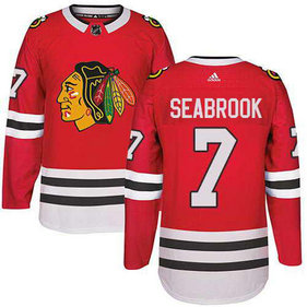 Adidas Chicago Blackhawks #7 Brent Seabrook Stitched Red Home Authentic NHL Jersey Adidas Chicago Blackhawks #7 Brent Seabrook Stitched Red Home Authentic NHL Jersey
