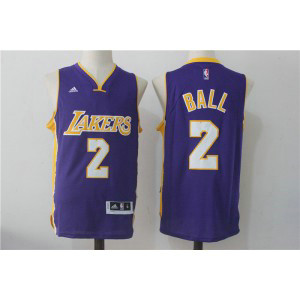 Adidas Los Angeles Lakers Lonzo Ball 2 Purple 2017 NBA Draft Men Jersey Adidas Los Angeles Lakers Lonzo Ball 2 Purple 2017 NBA Draft Men Jersey