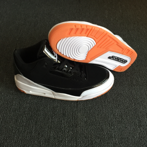 Air Jordan 3 Black-White-Gum Brown Shoes