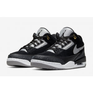 Air Jordan 3 Tinker Black Gray Shoes