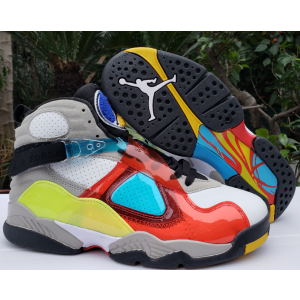 Air Jordan 8 Colorful shoes